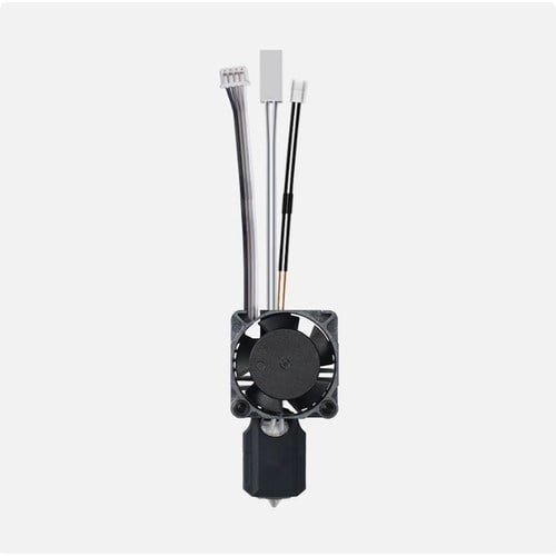 Bambu Lab Paslanmaz Çelik Nozullu Komple Hotend Tertibatı -0.4mm X1 Serisi Için