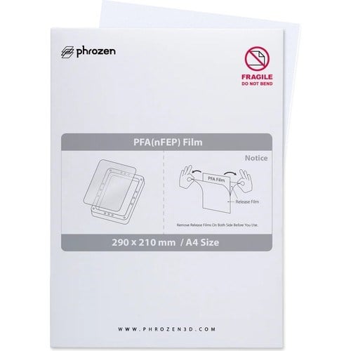 Phrozen Nfep (Pfa) 3 Adet Film (A4 210*290MM) 3D Printer Yazıcı Yedek Parça