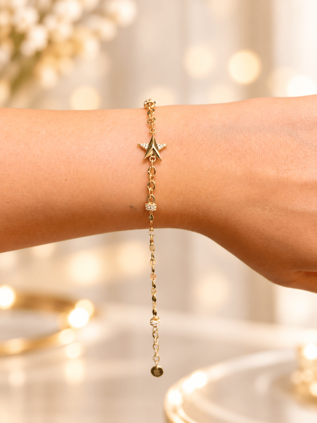 Swarovski Yıldız Bileklik 