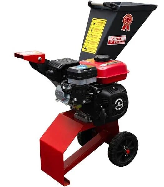 7 Hp Mobil Benzinli Dal Öğütme Makinesi (4CM ÇAP)