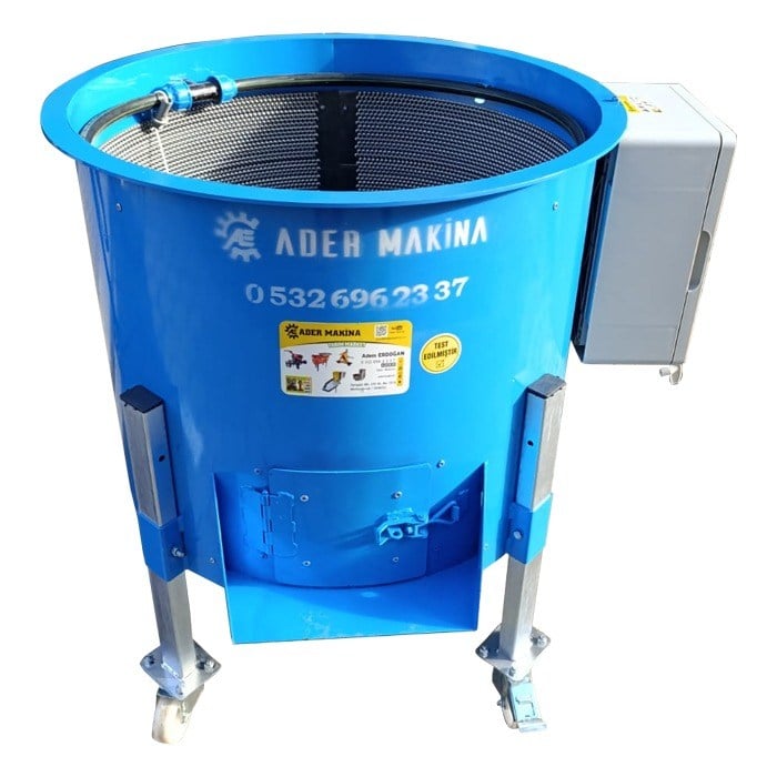 ACS 195-110 KG DEVİR AYARLI CEVİZ SOYMA MAKİNASI PASLANMAZ ÇELİK KROM RENDE