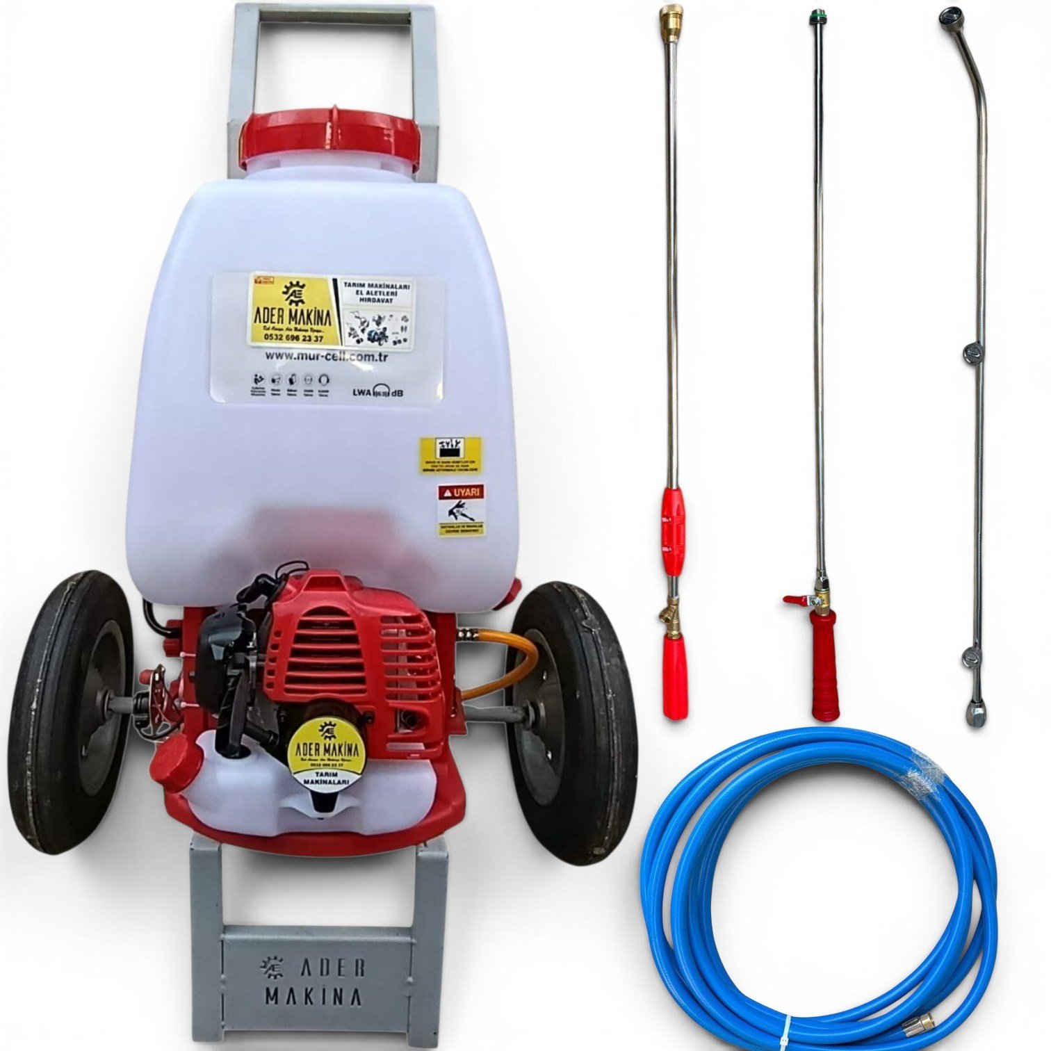 ADER 25 Litre Benzinli İlaçlama Makinesi Tekerlekli