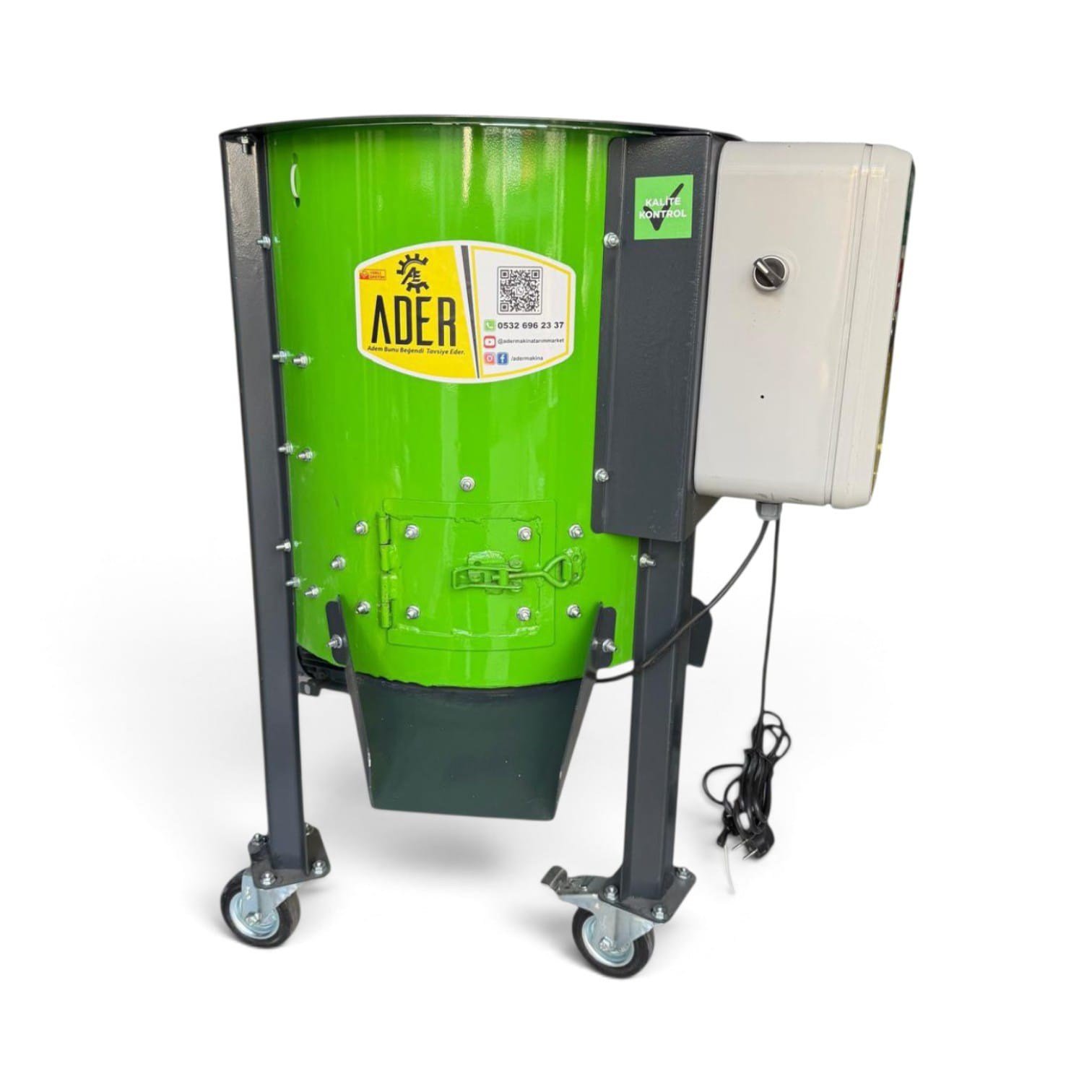 Devir Ayarlı Ceviz Soyma Makinesi Saatte 200-250KG