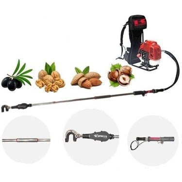 Stella Plus SP 900 Sırttan Motorlu Zeytin Hasat Makinası 3,3 HP ZEYTİN BADEM CEVİZ VİŞNE KAYISI HASAT-MOTOR MARKASI WEDO