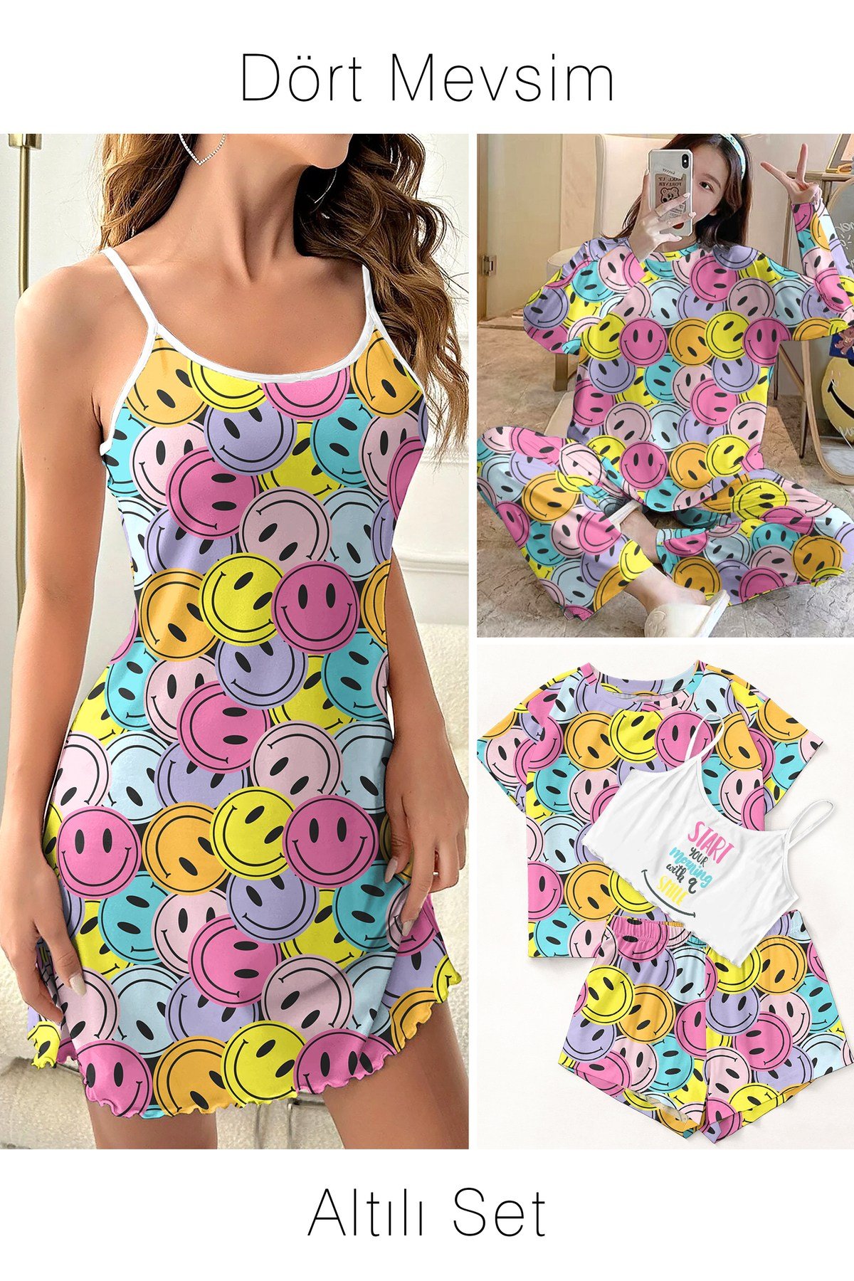 Altılı Set Smile Supersoft Basic Süprem