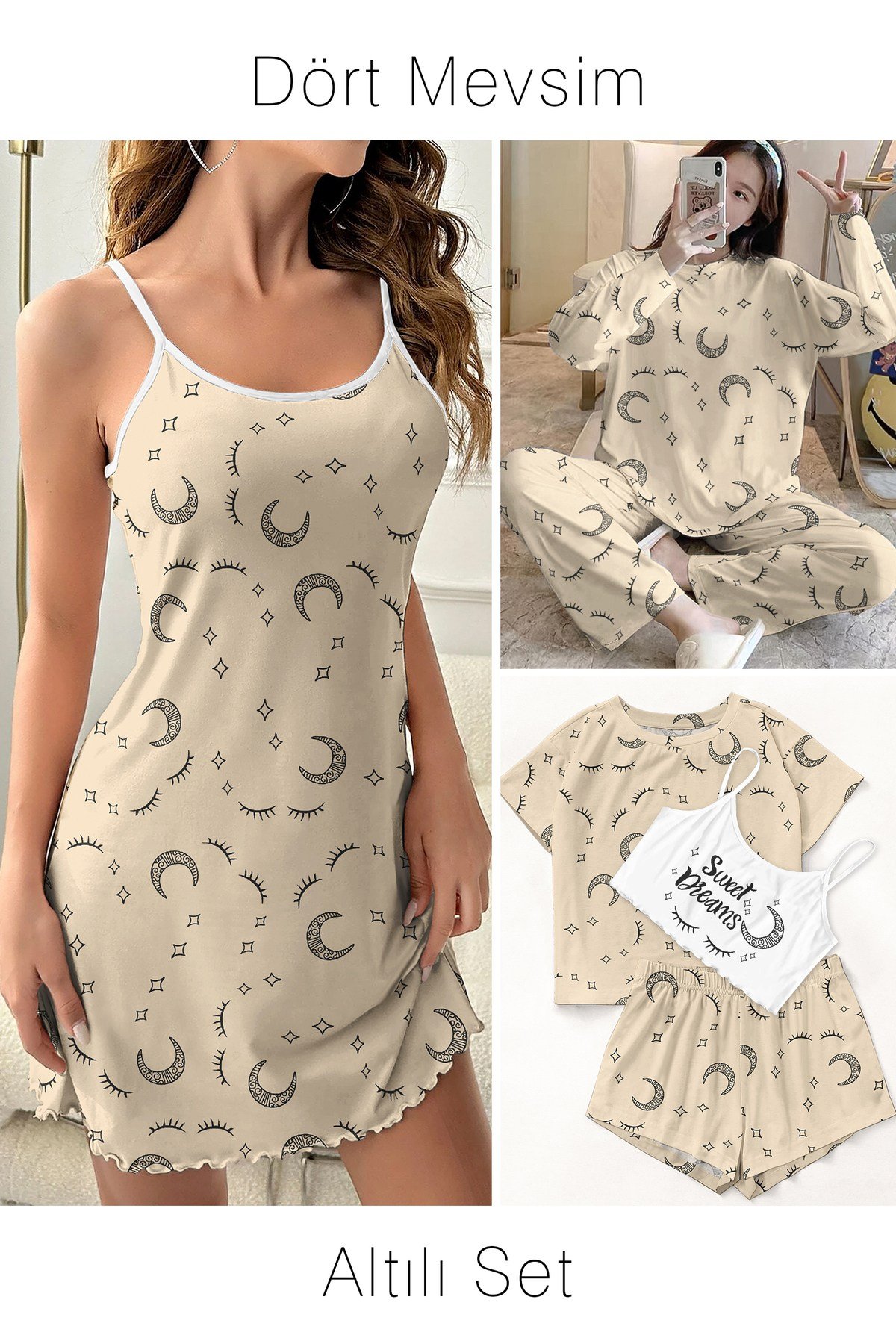 Altılı Set Sweet Dreams Supersoft Basic Süprem