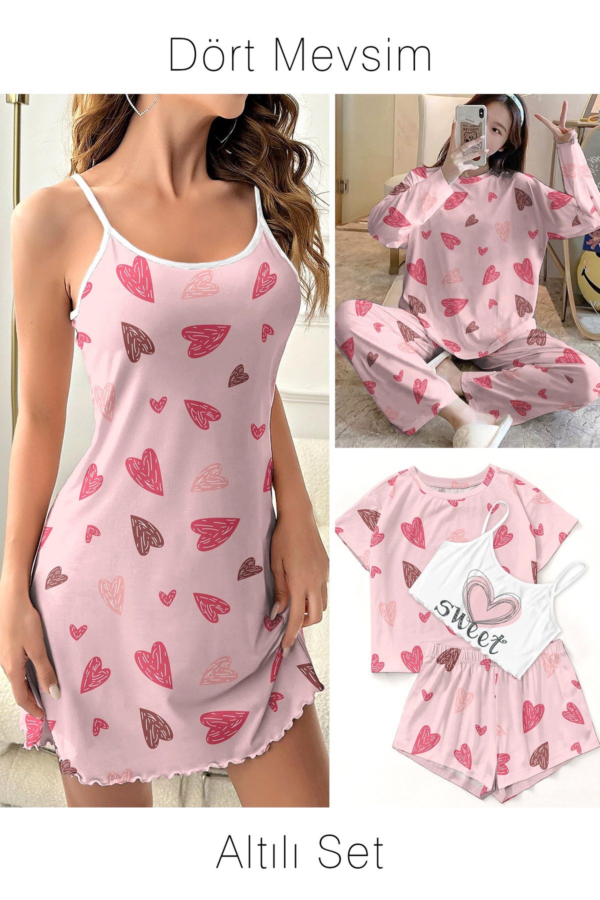 Altılı Set SweetDay Supersoft Basic Süprem
