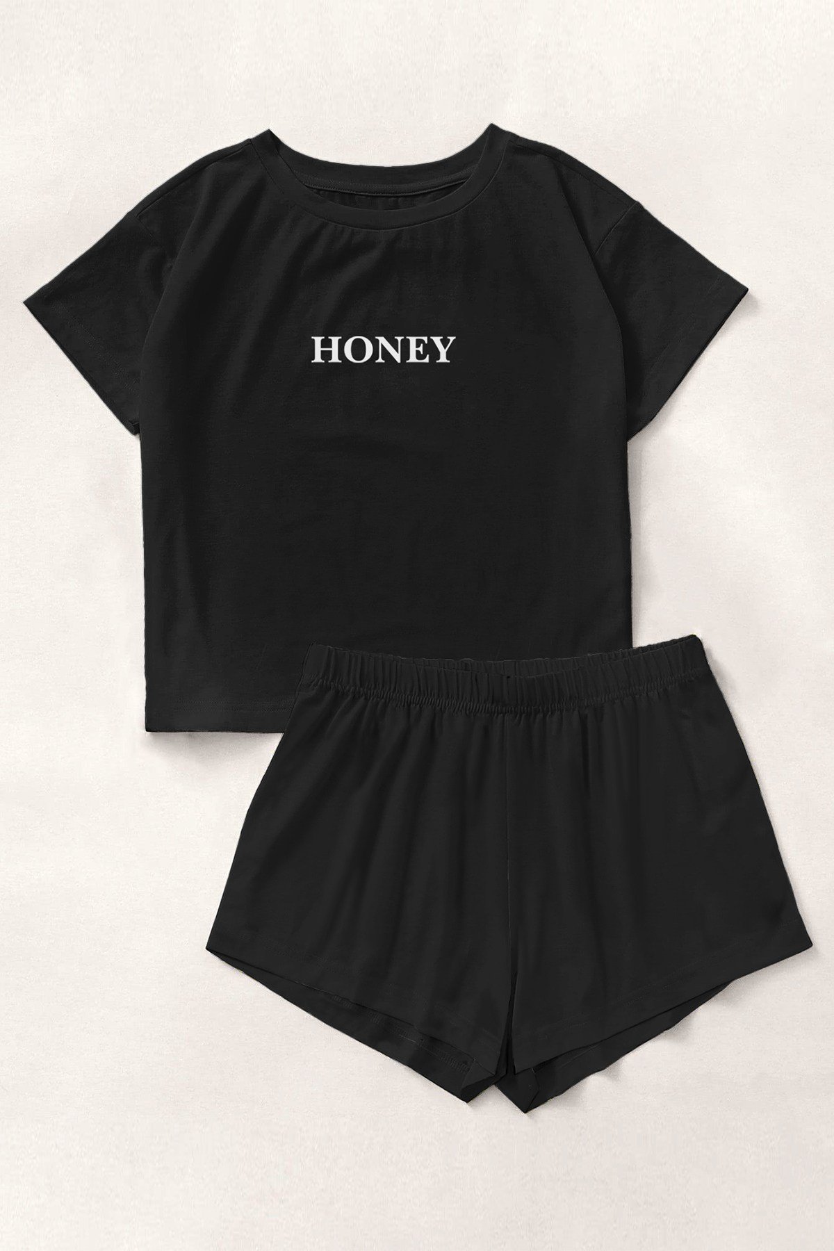 Blacked Honey Bambuu Şort Takımı