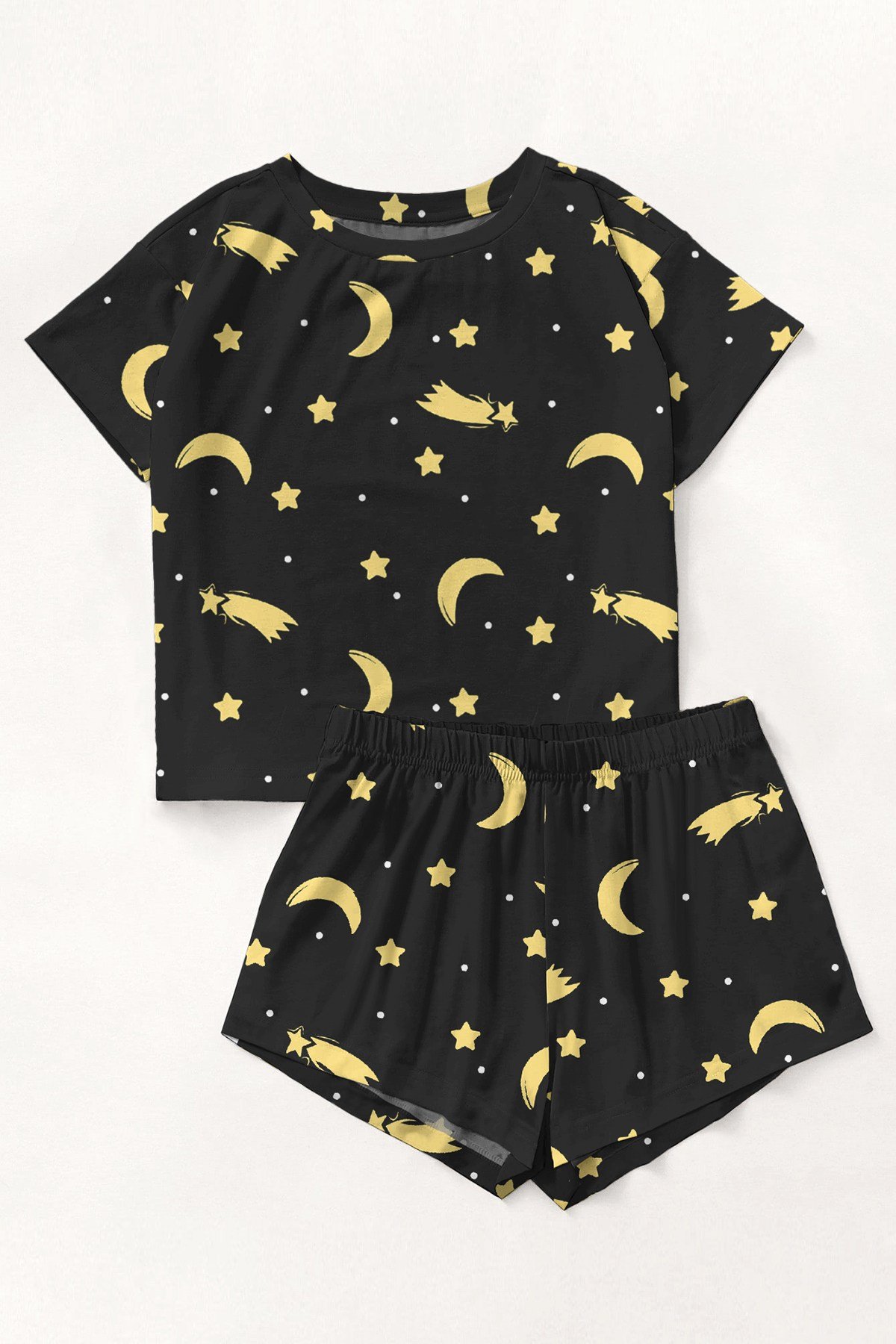 Kısa Kollu Şort Pijama Takımı Elephent SweetDreams Supersoft Basic Süprem