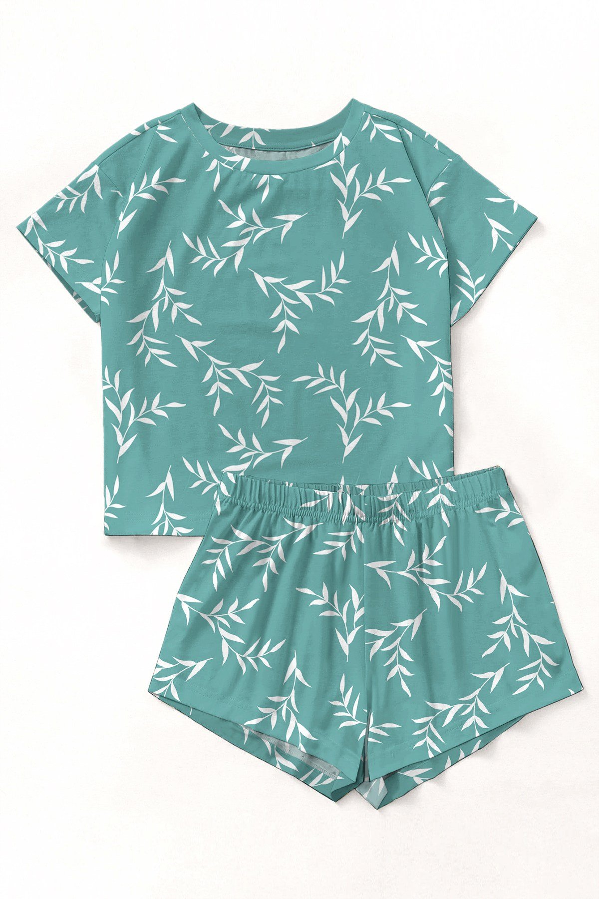 Kısa Kollu Şort Pijama Takımı FindPeace Supersoft Basic Süprem
