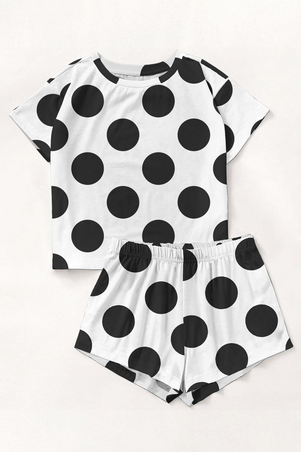 Kısa Kollu Şort Pijama Takımı GoodNight Supersoft Basic Süprem