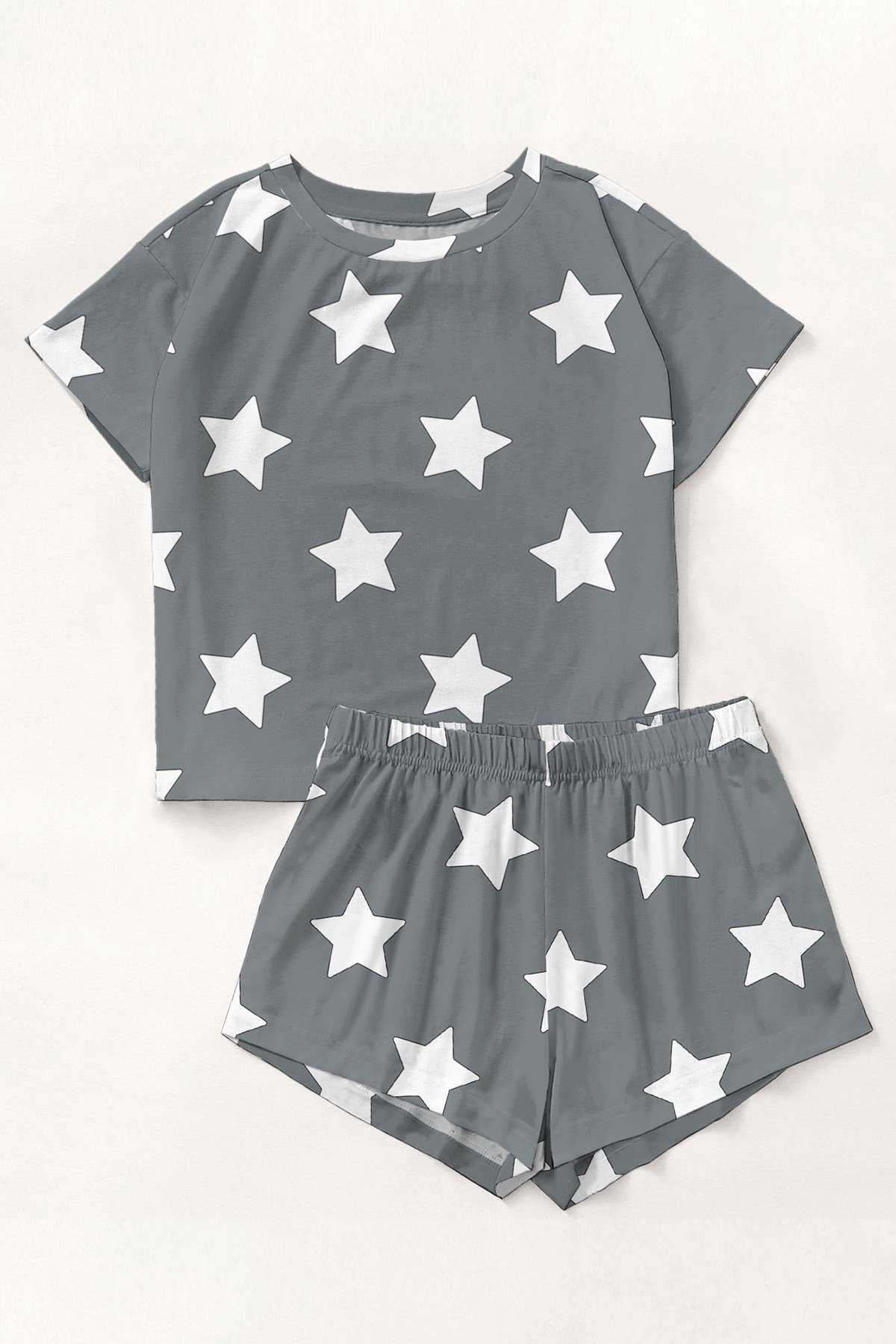 Kısa Kollu Şort Pijama Takımı GoodNight SleepTight Supersoft Basic Süprem