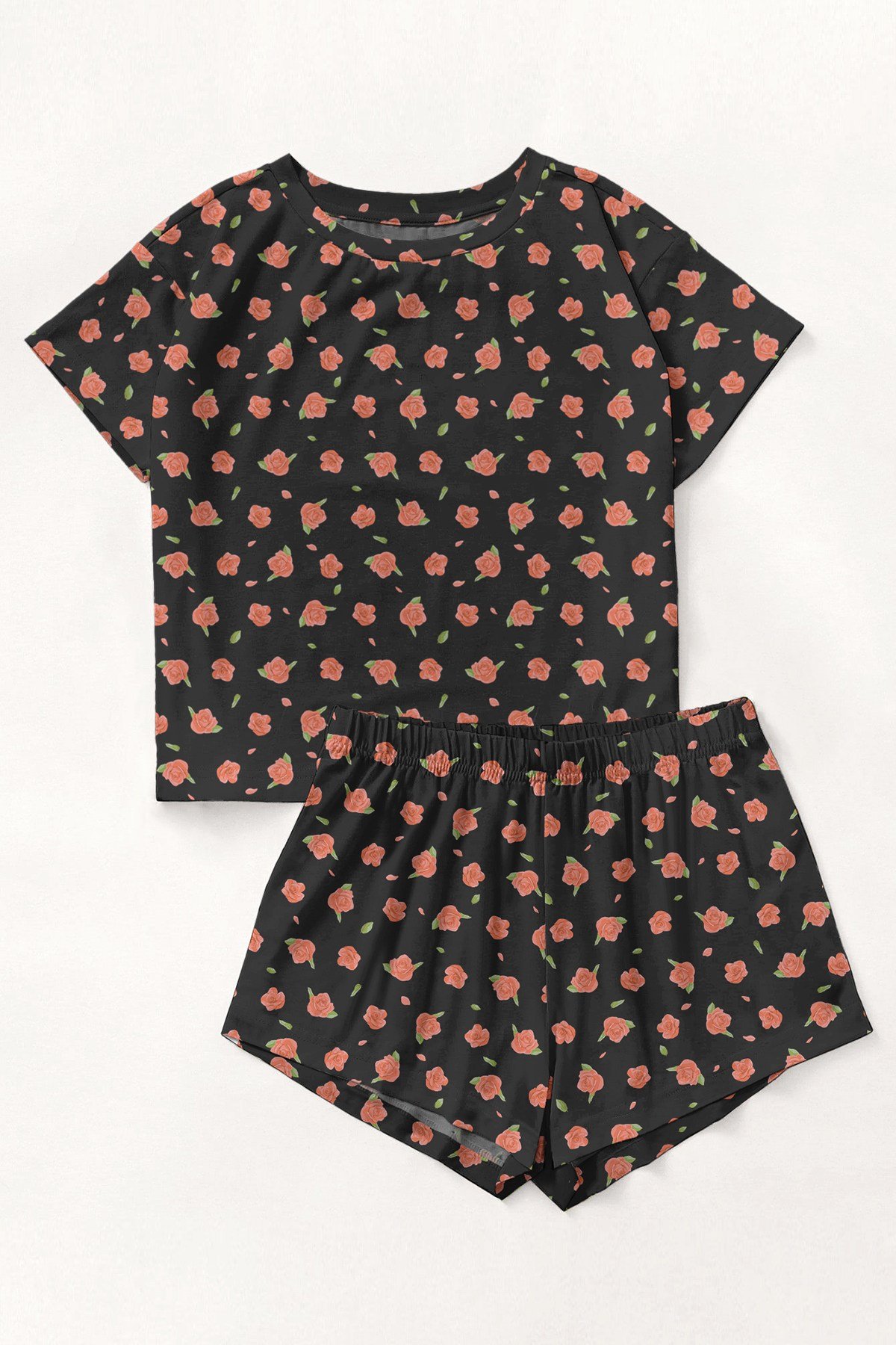 Kısa Kollu Şort Pijama Takımı WildFree Supersoft Basic Süprem