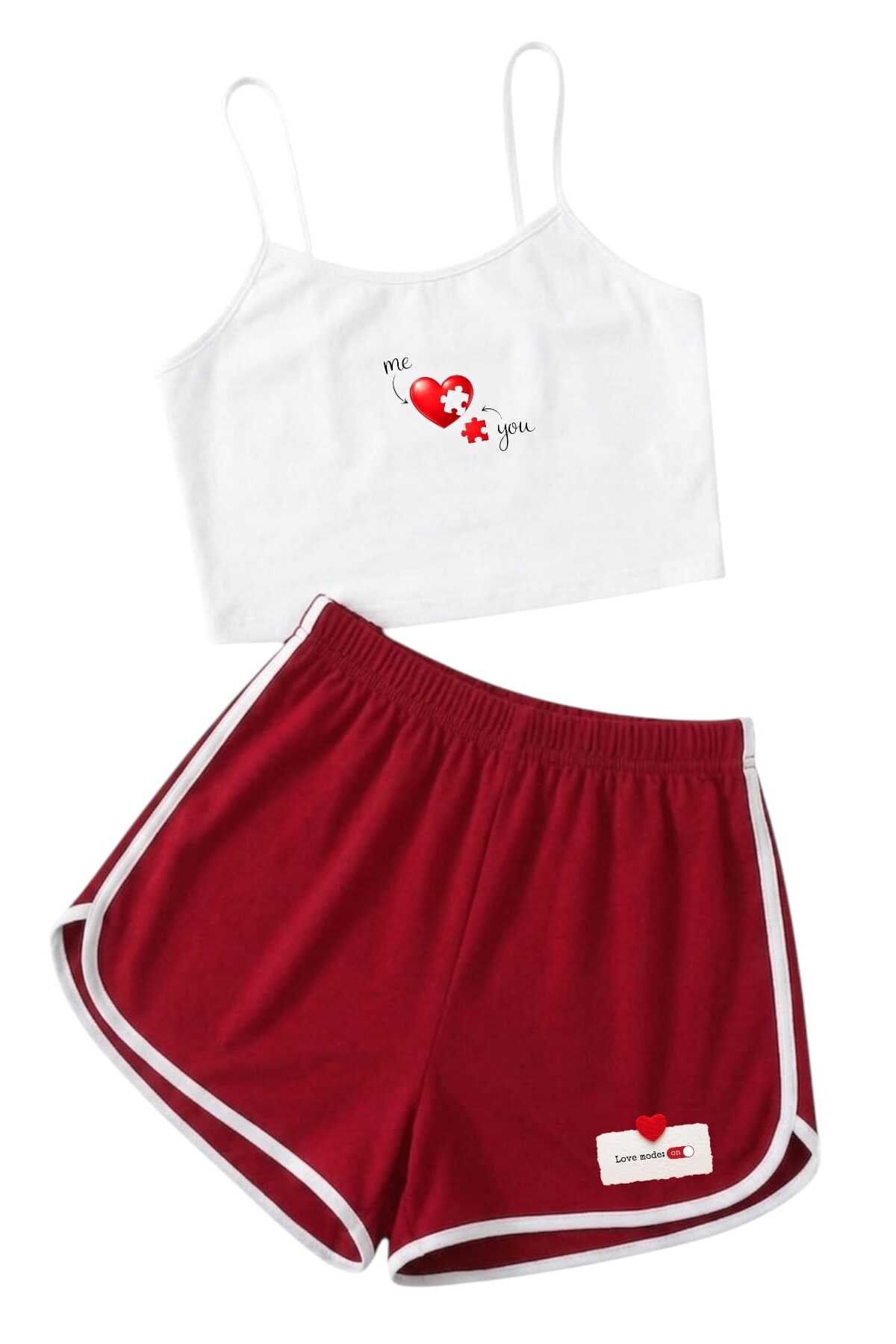 Natural Pamuk süprem crop basic