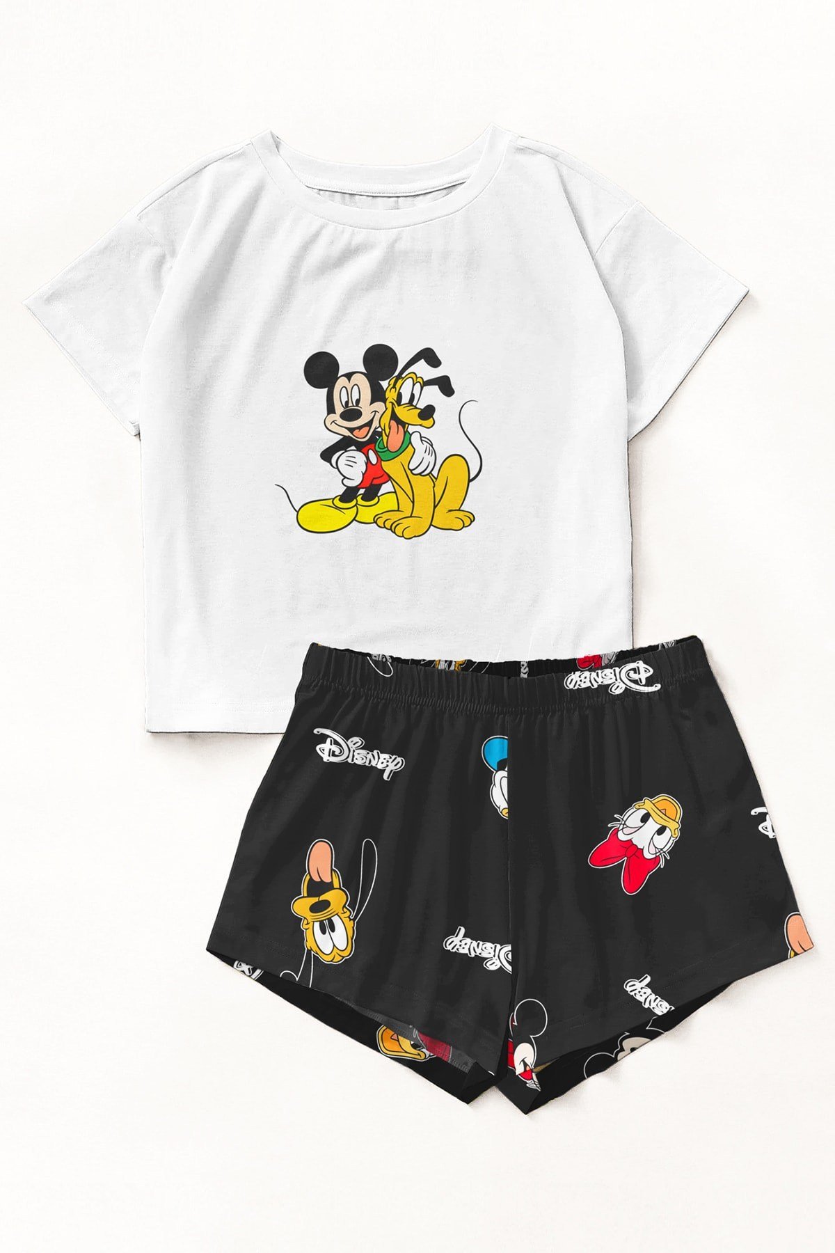 Zezex Disney Süpersoft Şort Takımı