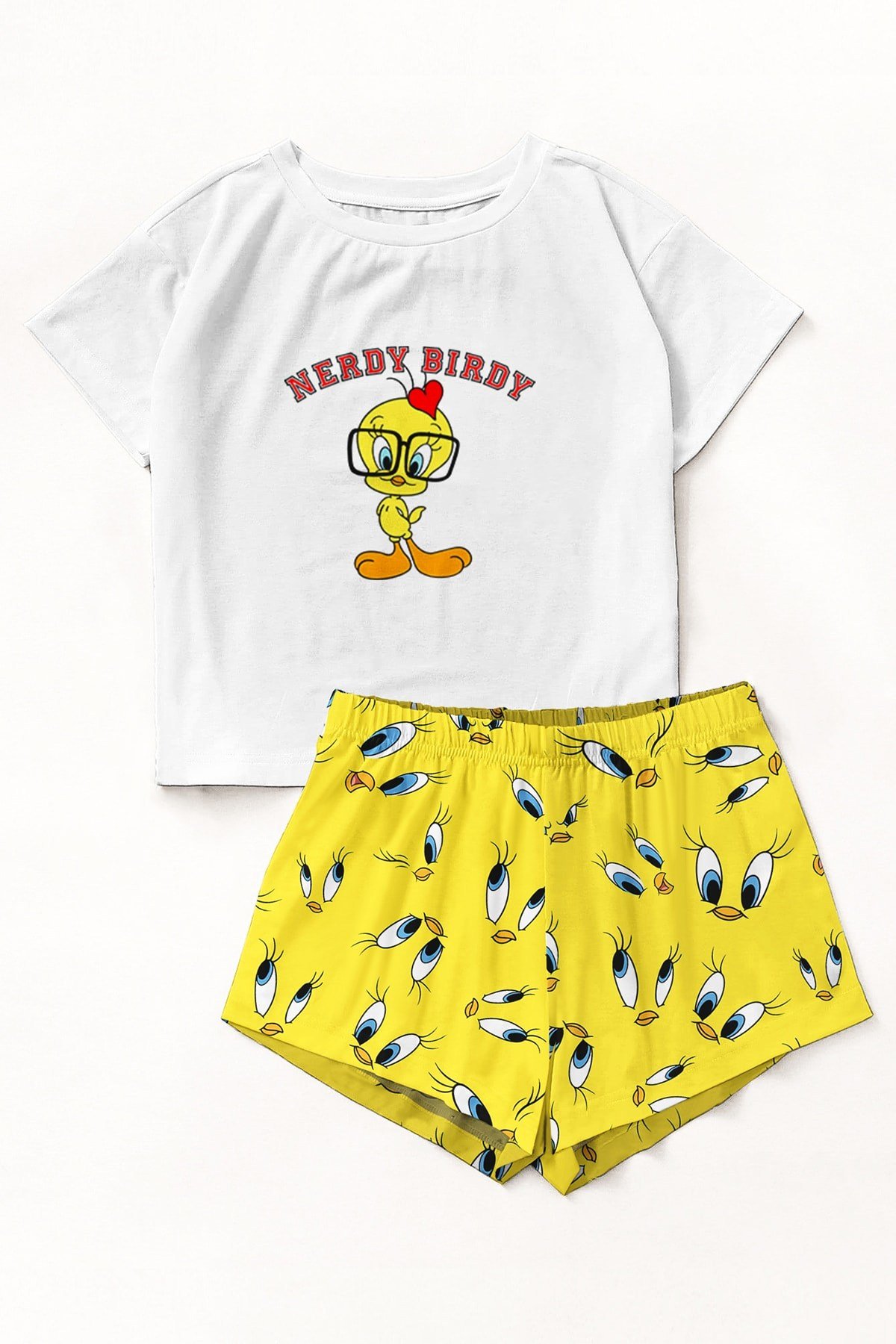 Zezex Tweety Süpersoft Şort Takımı