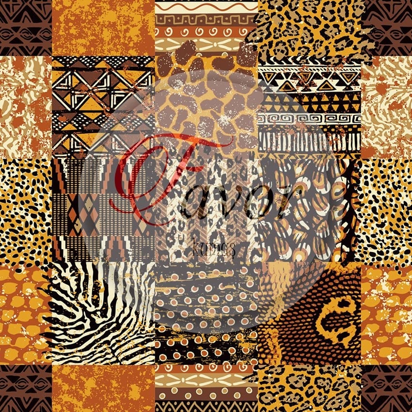 Leopar Desenli Kumaş 2
