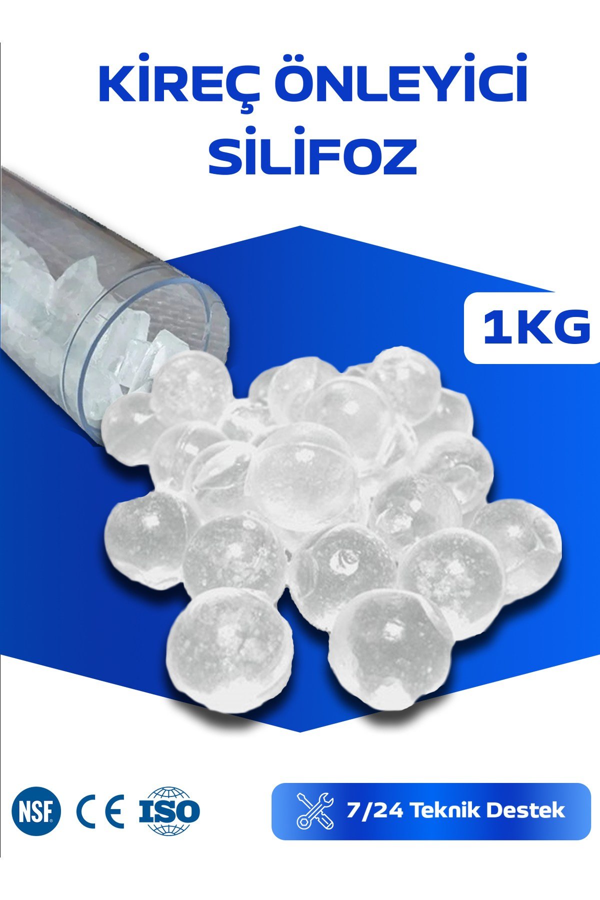 Kireç Önleyici Siliphos , Silifoz Antiscalant Dökme Siliphos (1kg)
