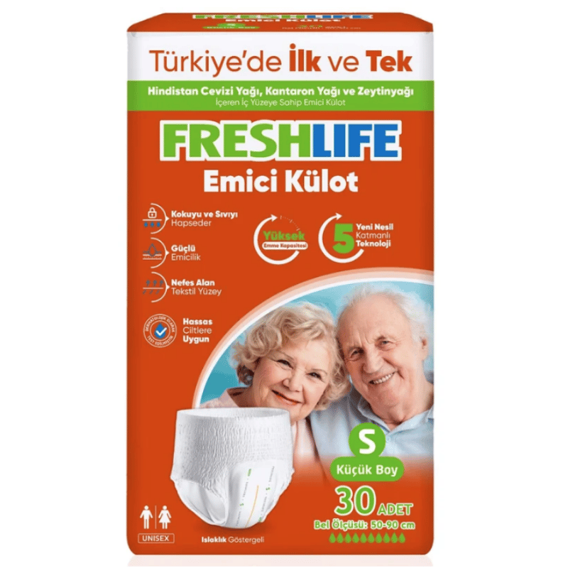 Freshlife Small Emici Külot Hasta Bezi 30 Adet