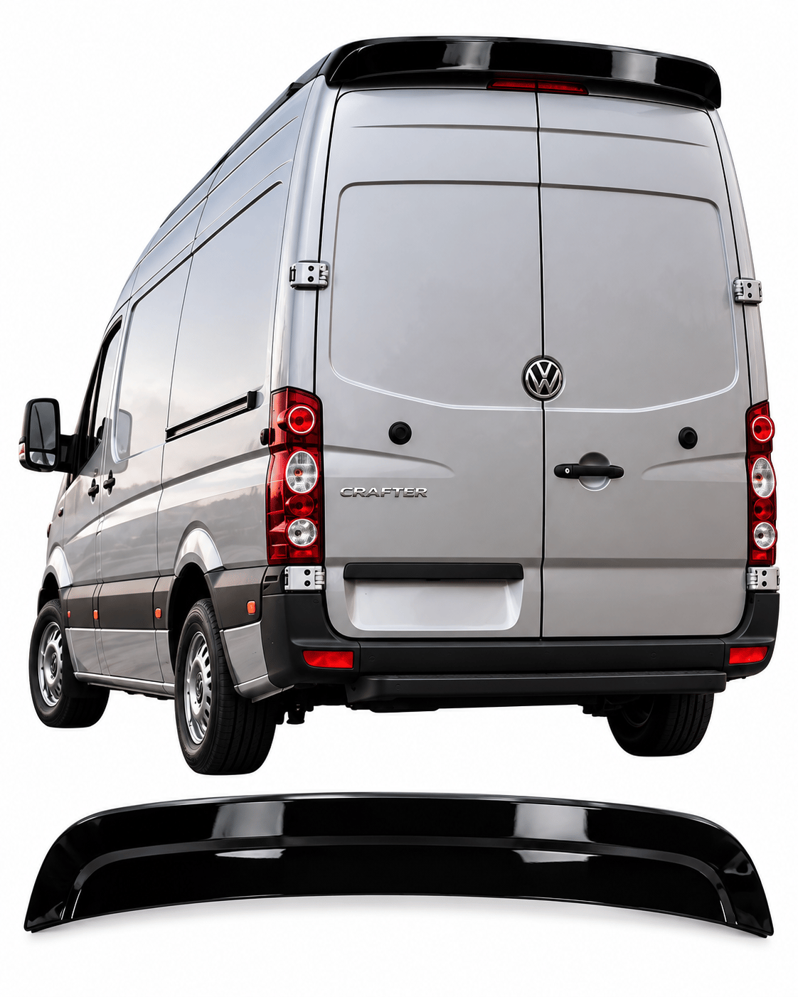 VW CRAFTER 2E/2F 2006-2016 KAMERASIZ SPOILER