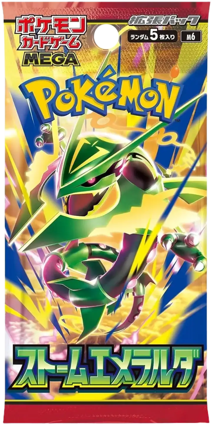 Pokémon Storm Emeralda Booster Pack – Japonca