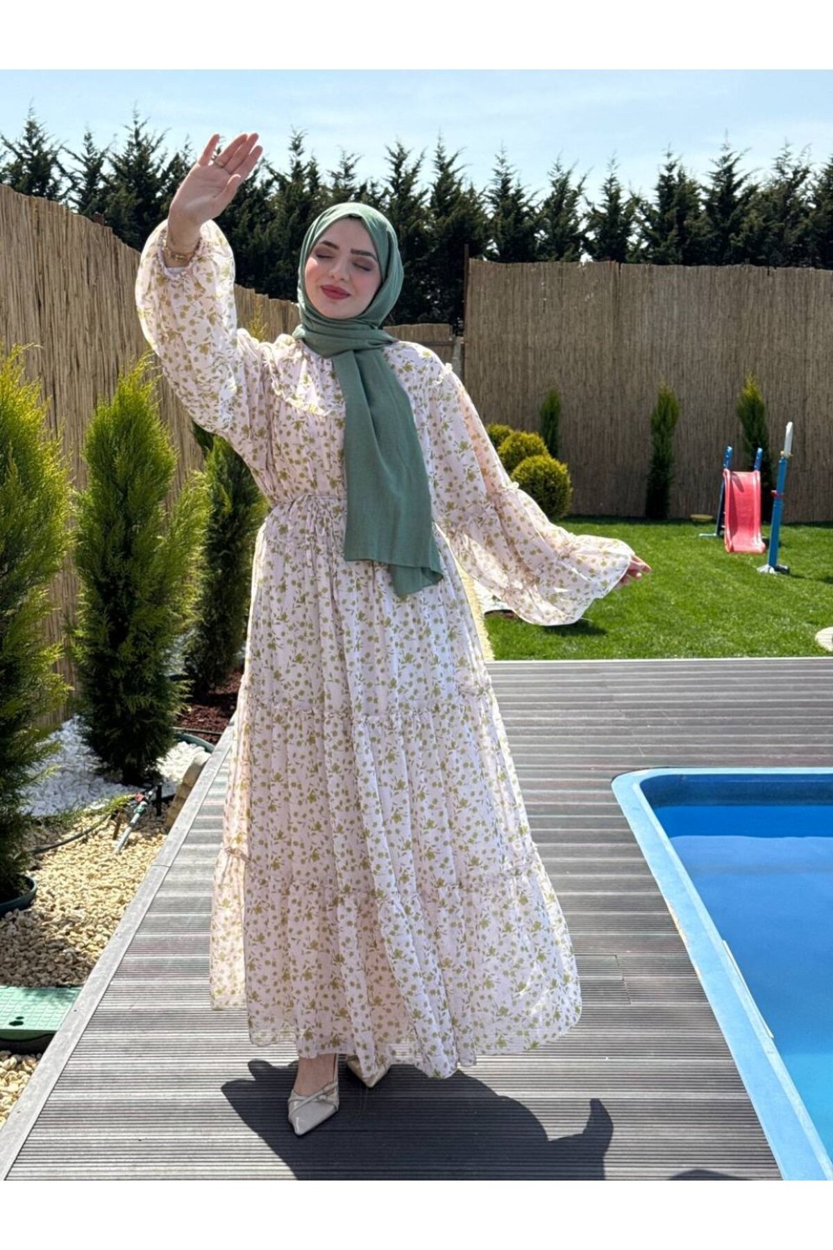 SERANAT ŞİFON ELBİSE