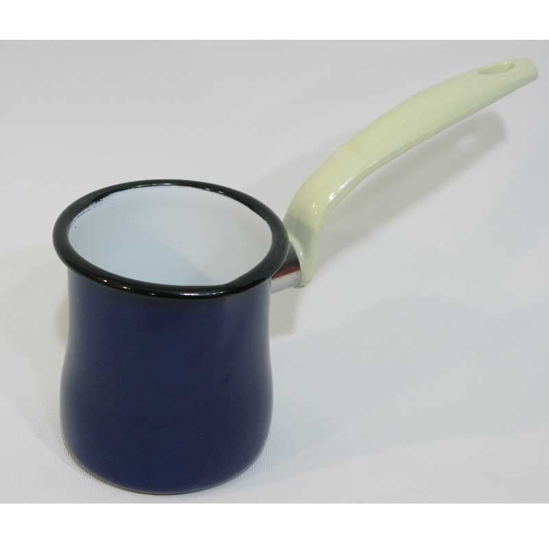 Emaye Cezve Lacivert 9 cm
