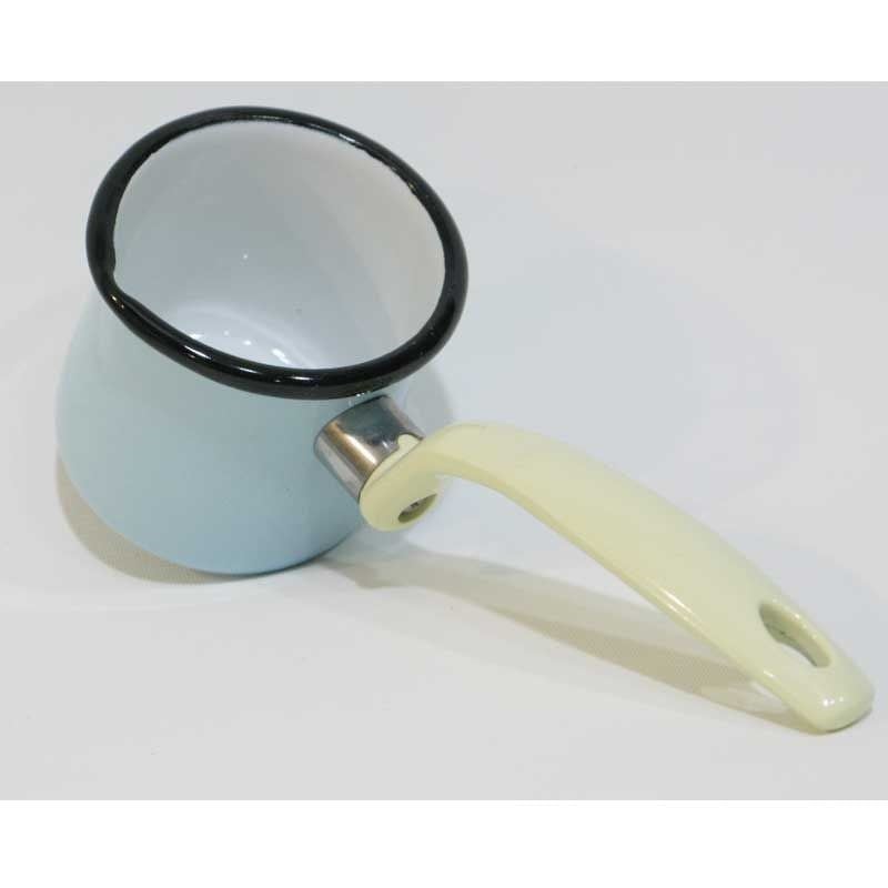 Emaye Cezve Mint Mavi 7 cm
