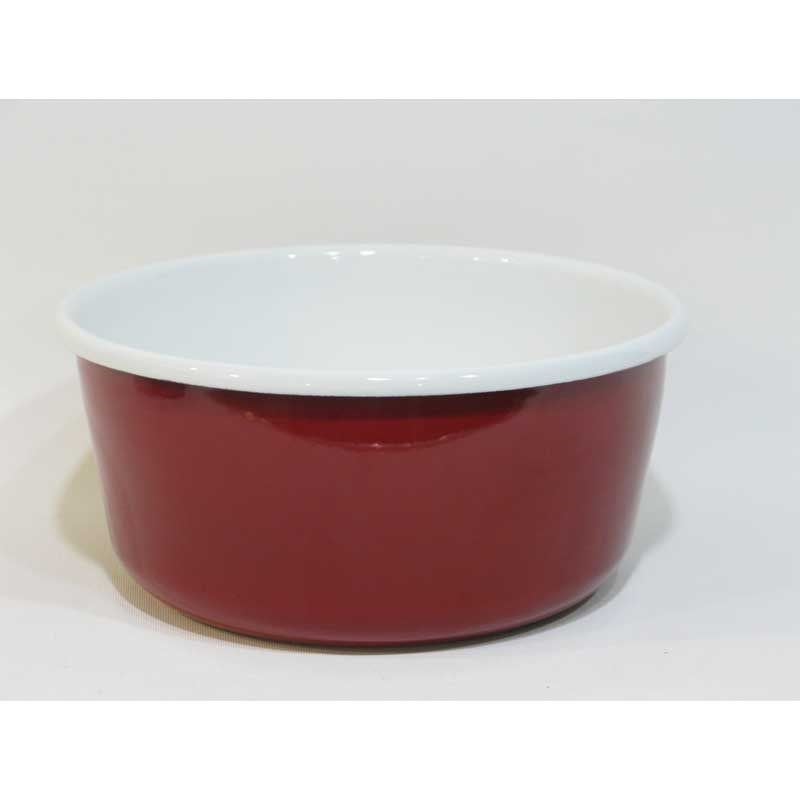 Emaye Jumbo Kase Kırmızı 22 cm