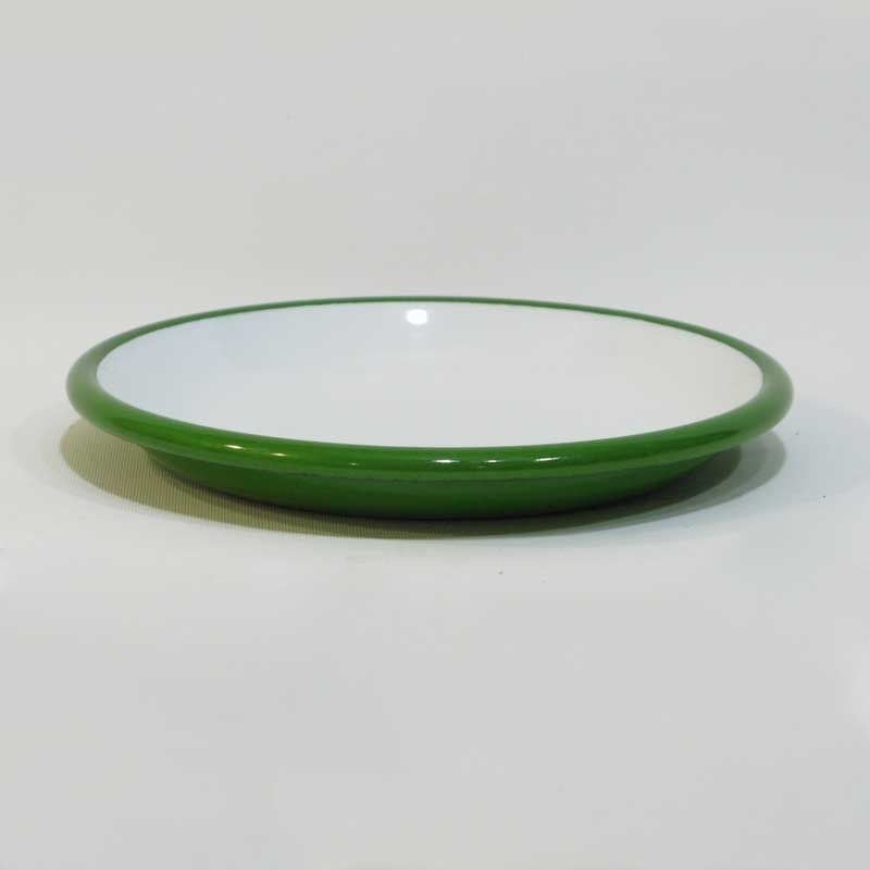 Emaye Tabak 20 cm Çimen Yeşili