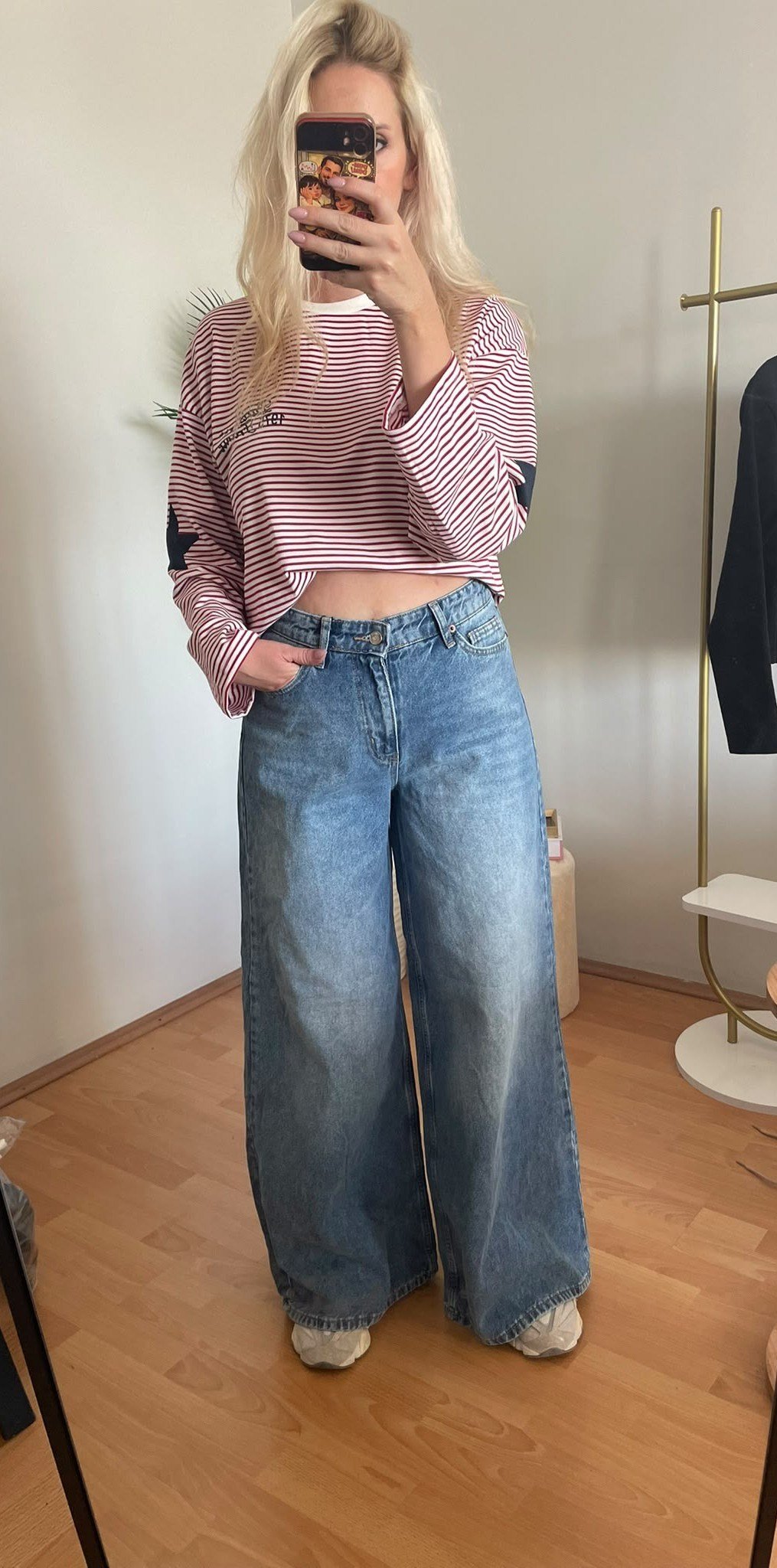 Wide Leg Jean - MAVİ