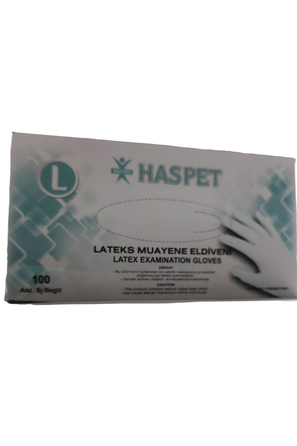 HASPET NİTRİL MUAYENE ELDİVENİ 100 LÜ PUDRASIZ