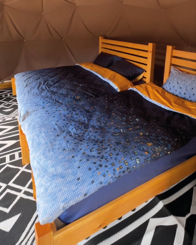 3 KİŞİLİK DOME ÇADIR KONAKLAMA (2 GECE)