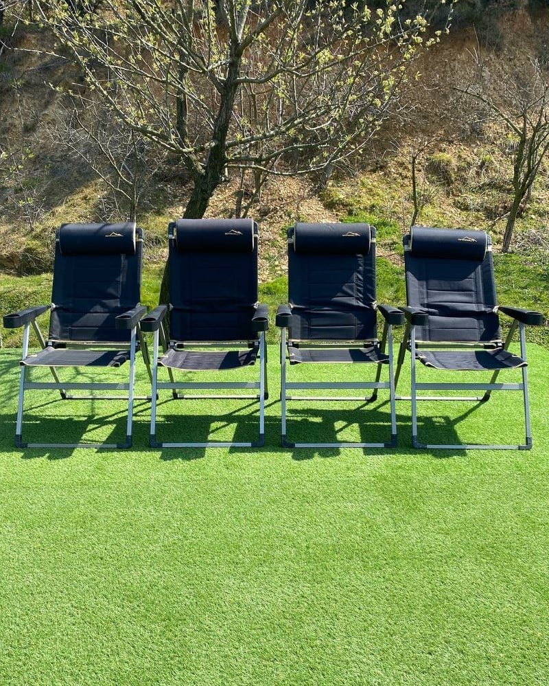 4'LÜ KATLANIR LÜX SANDALYE SET