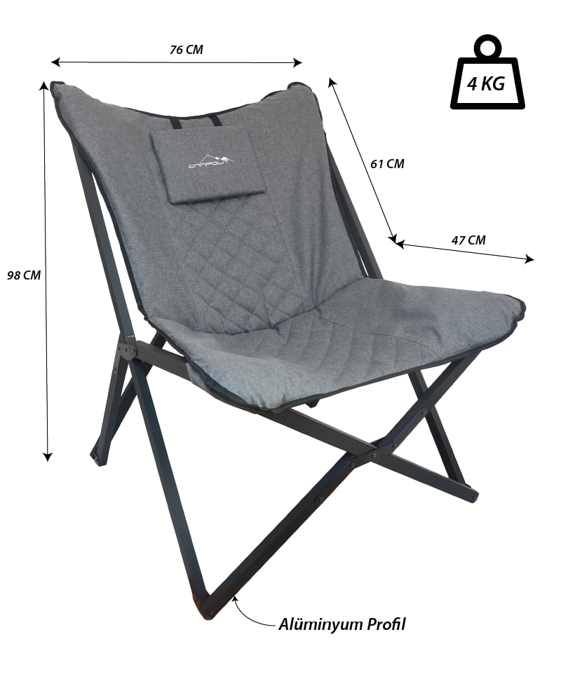 Campout Abant Kamp Sandalyesi