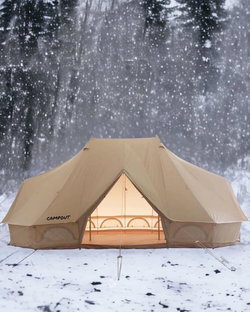 CAMPOUT EARTH 6X3 KANVAS ÇADIR (ÖN SİPARİŞ)