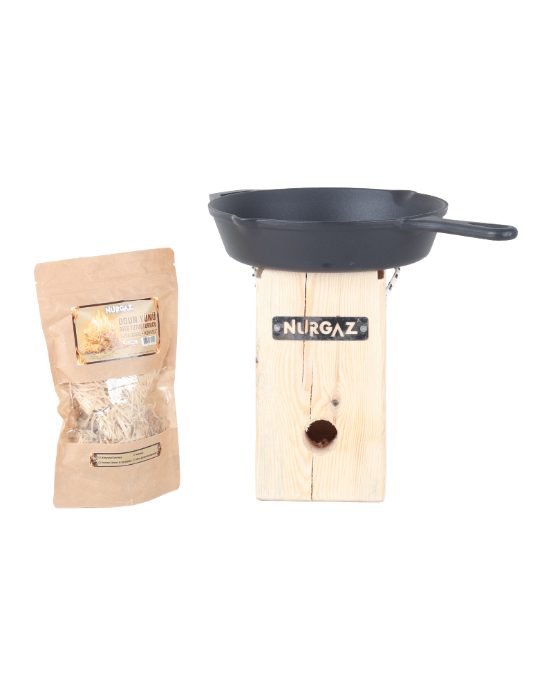 DÖKÜM TAVA 10 INCH + İSVEÇ OCAK (TUTUŞTURUCU HEDİYELİ)