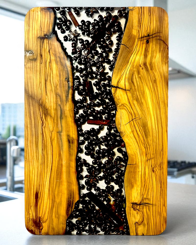 Epoksi Kesme ve Sunum Tahtası