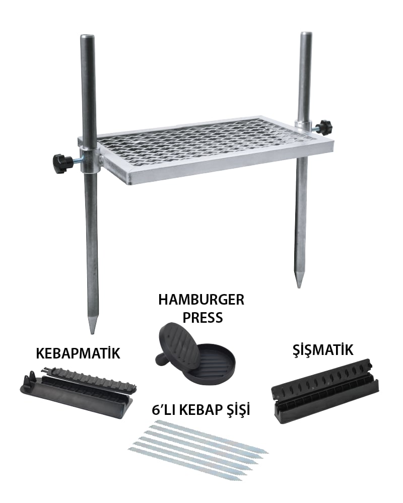 NURGAZ YÜKSEKLİK AYARLI IZGARA KÜÇÜK