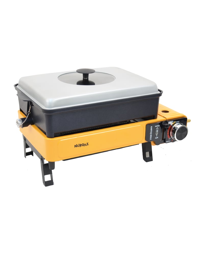 PORTATİF GAZLI BARBEKÜ VE PİŞİRME SETİ