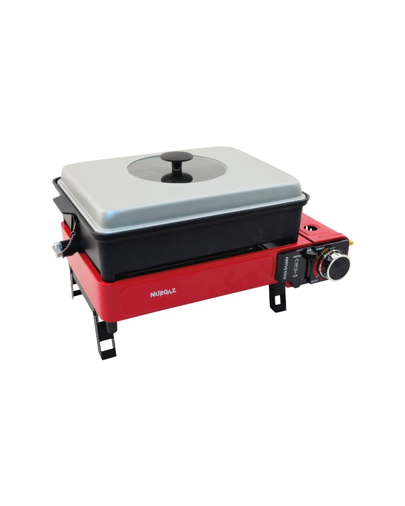 PORTATİF GAZLI BARBEKÜ VE PİŞİRME SETİ