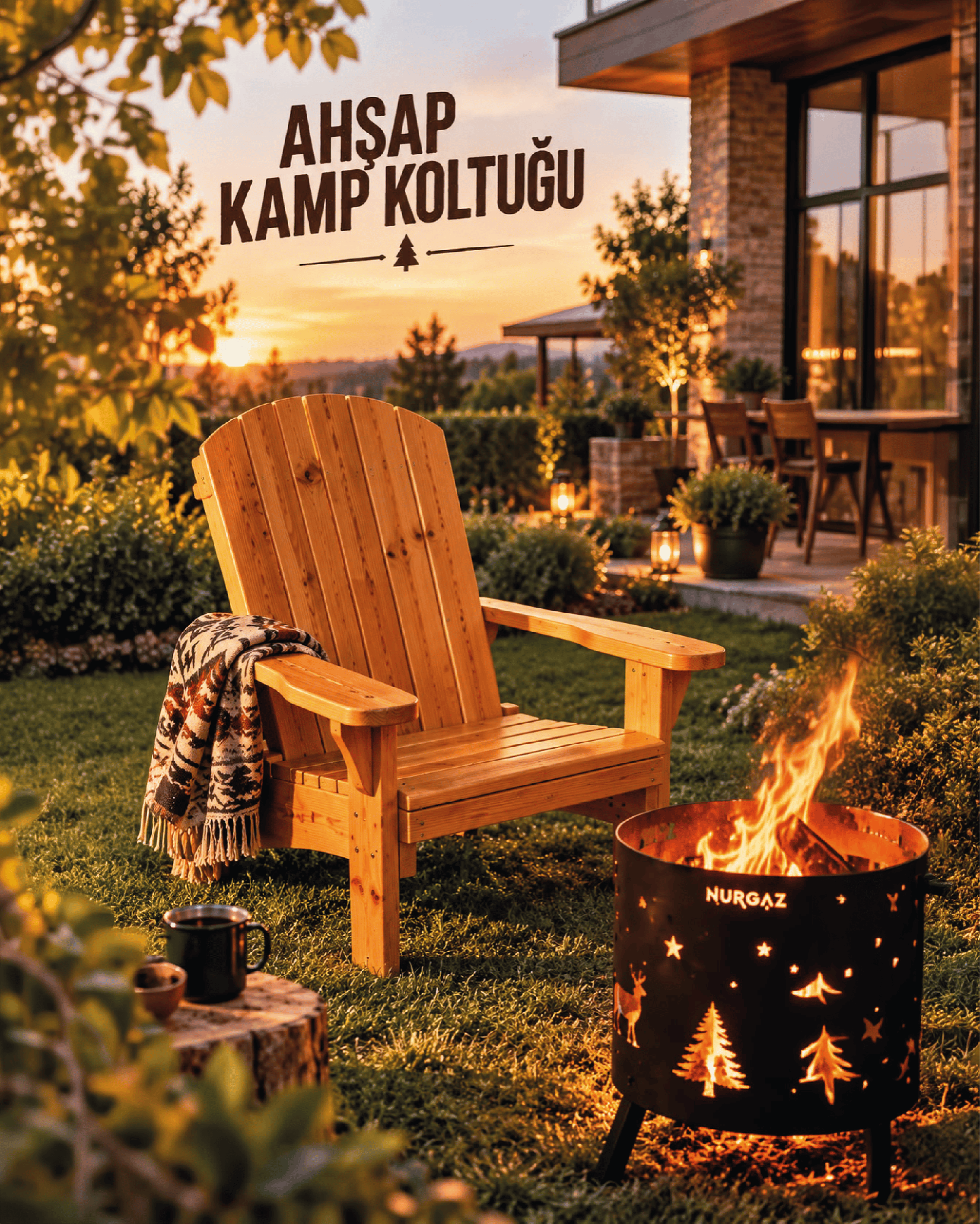 TEKLİ KAMP BAHÇE KOLTUĞU