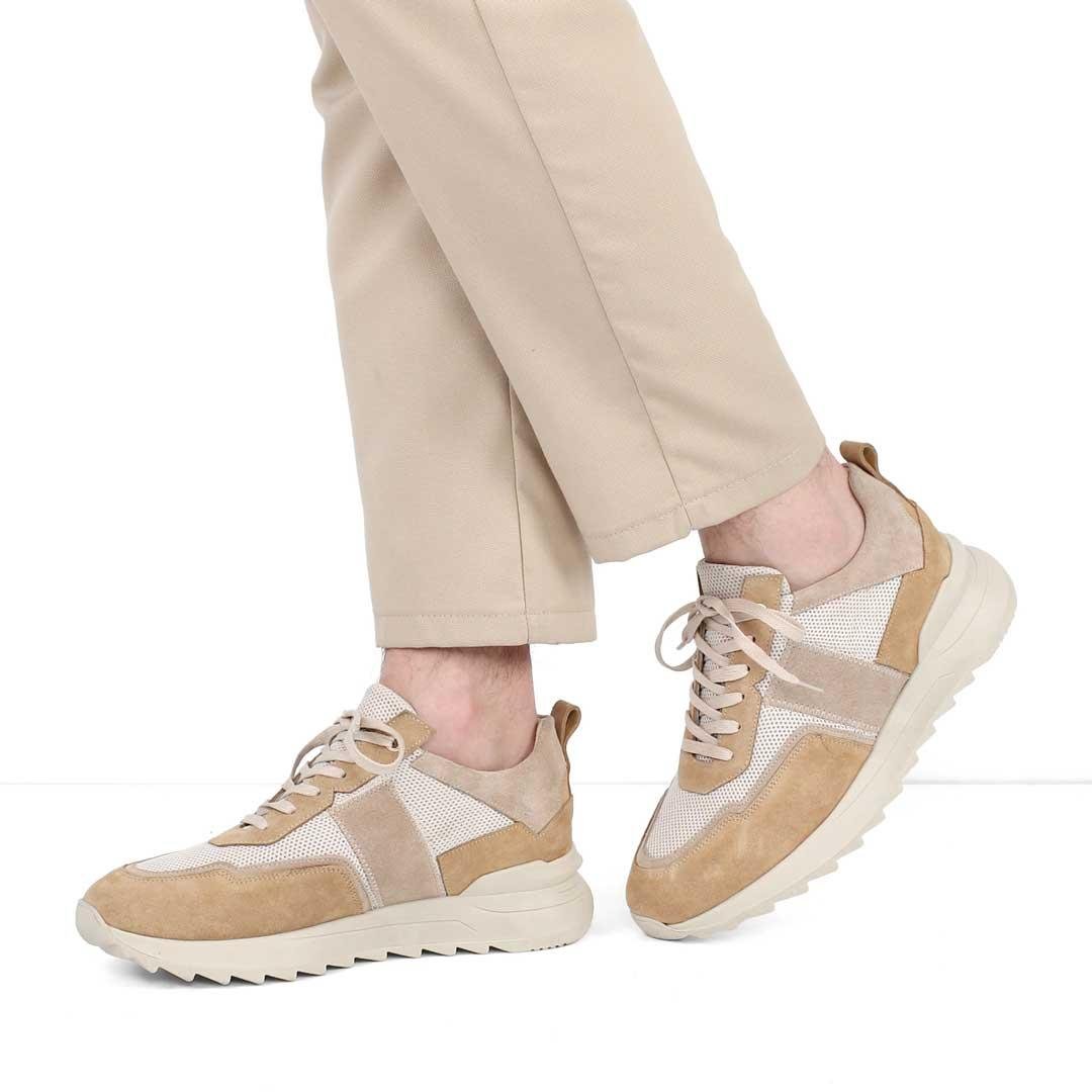 Celal Gültekin Taba Celal Gültekin Taba Bağcıklı Erkek Kalın Tabanlı Süet Deri Sneaker