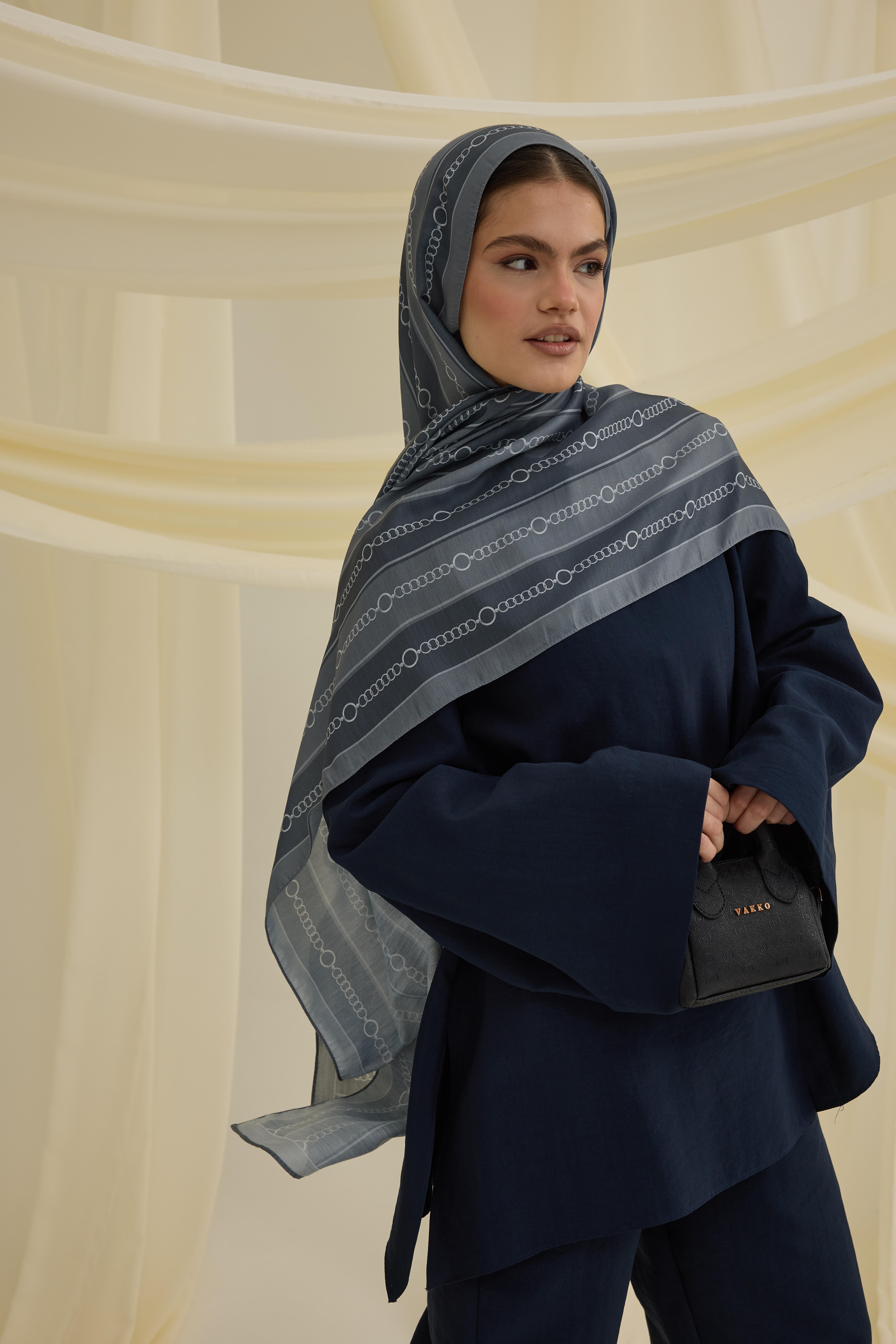 Gri Mayra Desen Şal
