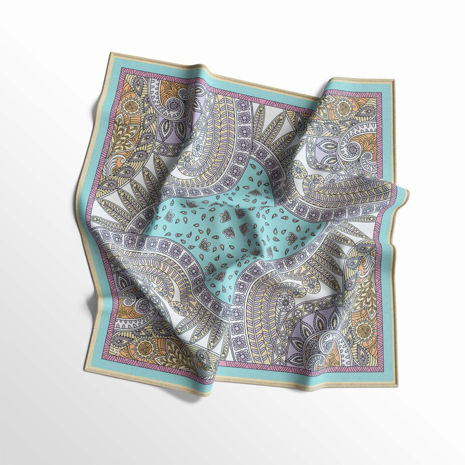Mint Simmy Desen Eşarp