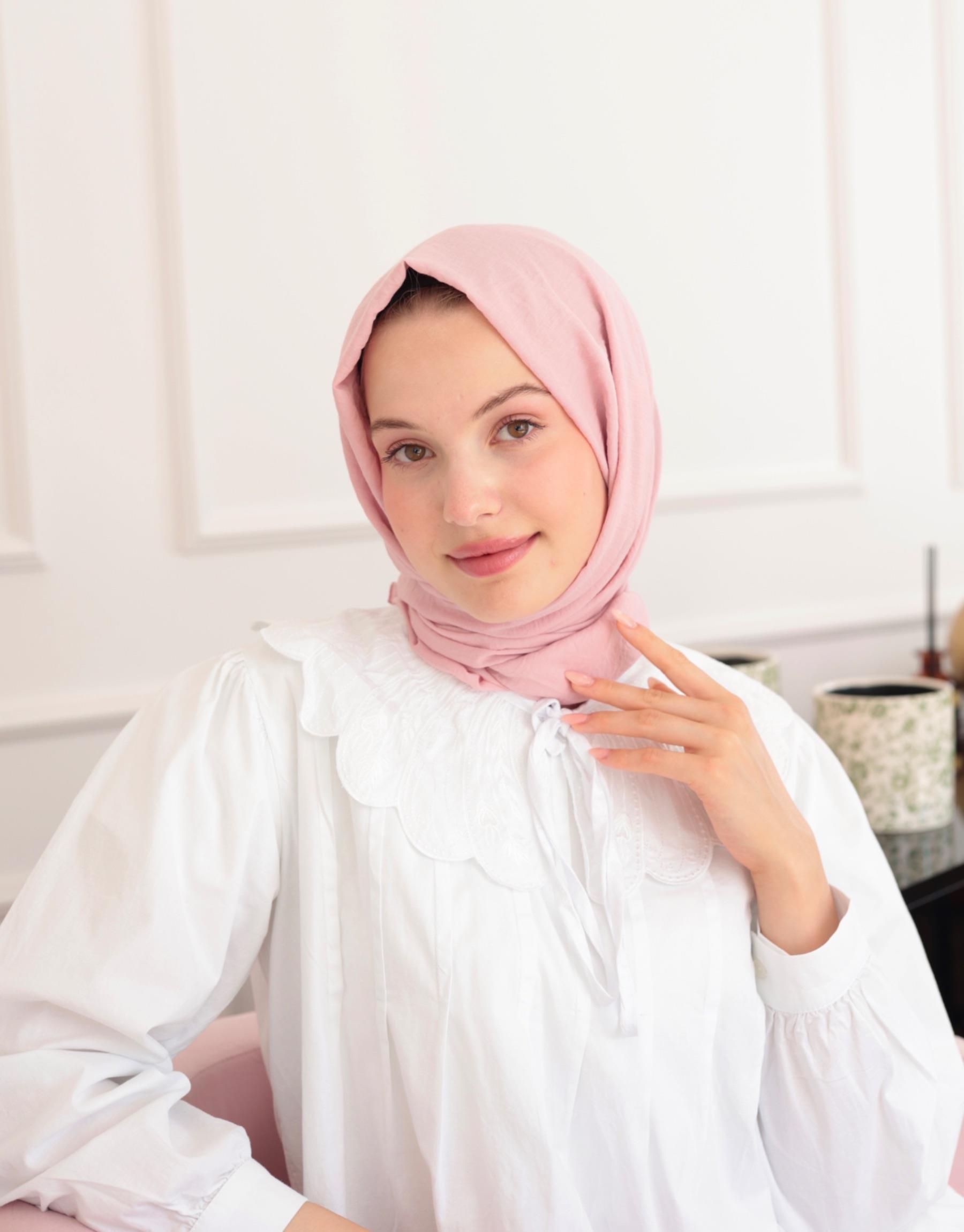 Toz Pembe Candy Şal