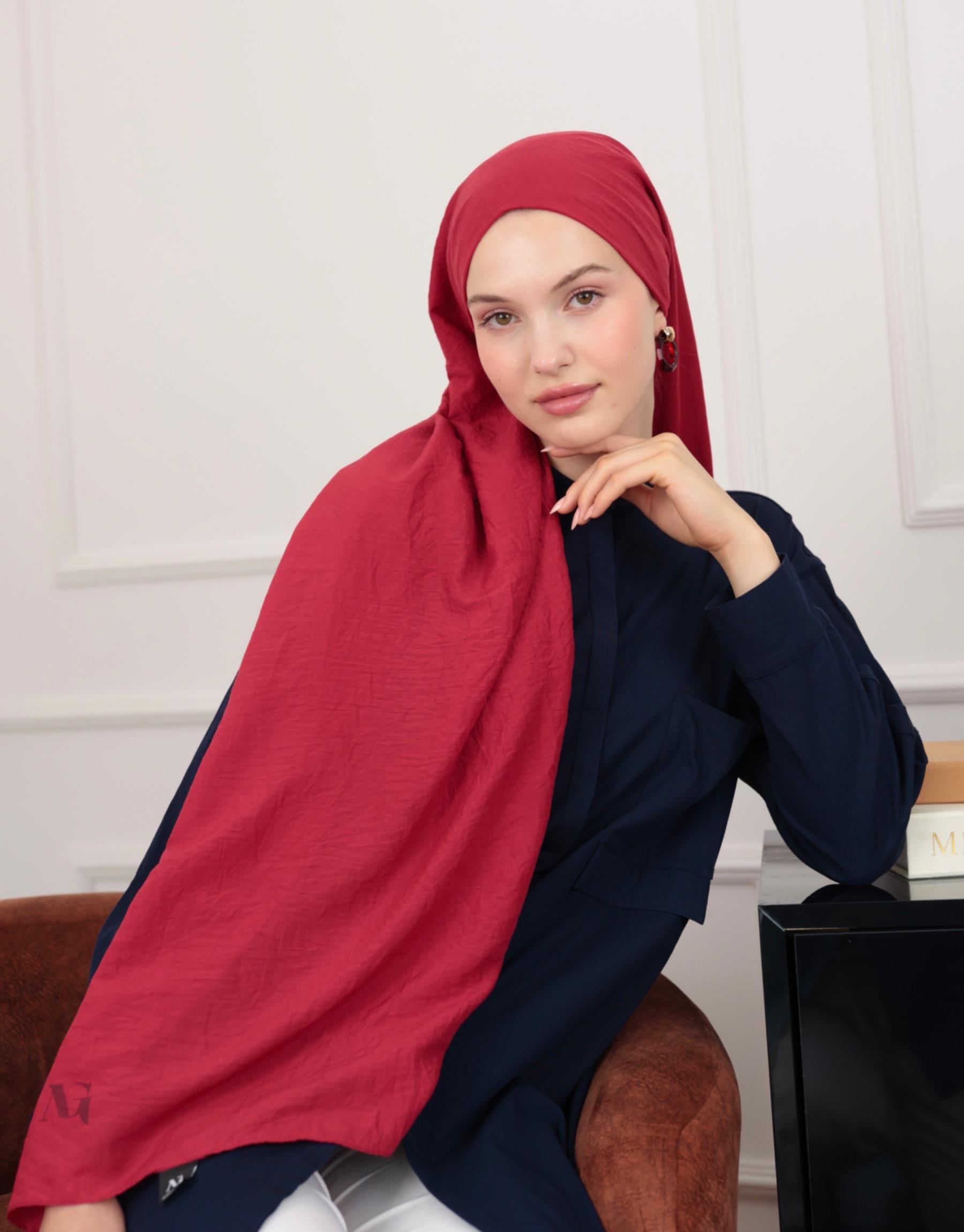 Vişne Candy Şal
