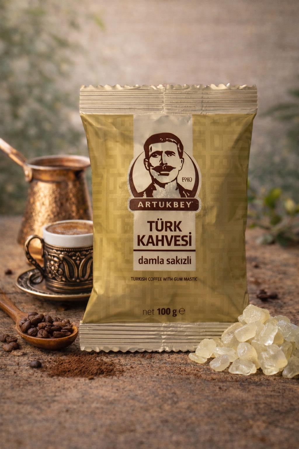 Artukbey Damla Sakızlı Türk Kahvesi 100gr