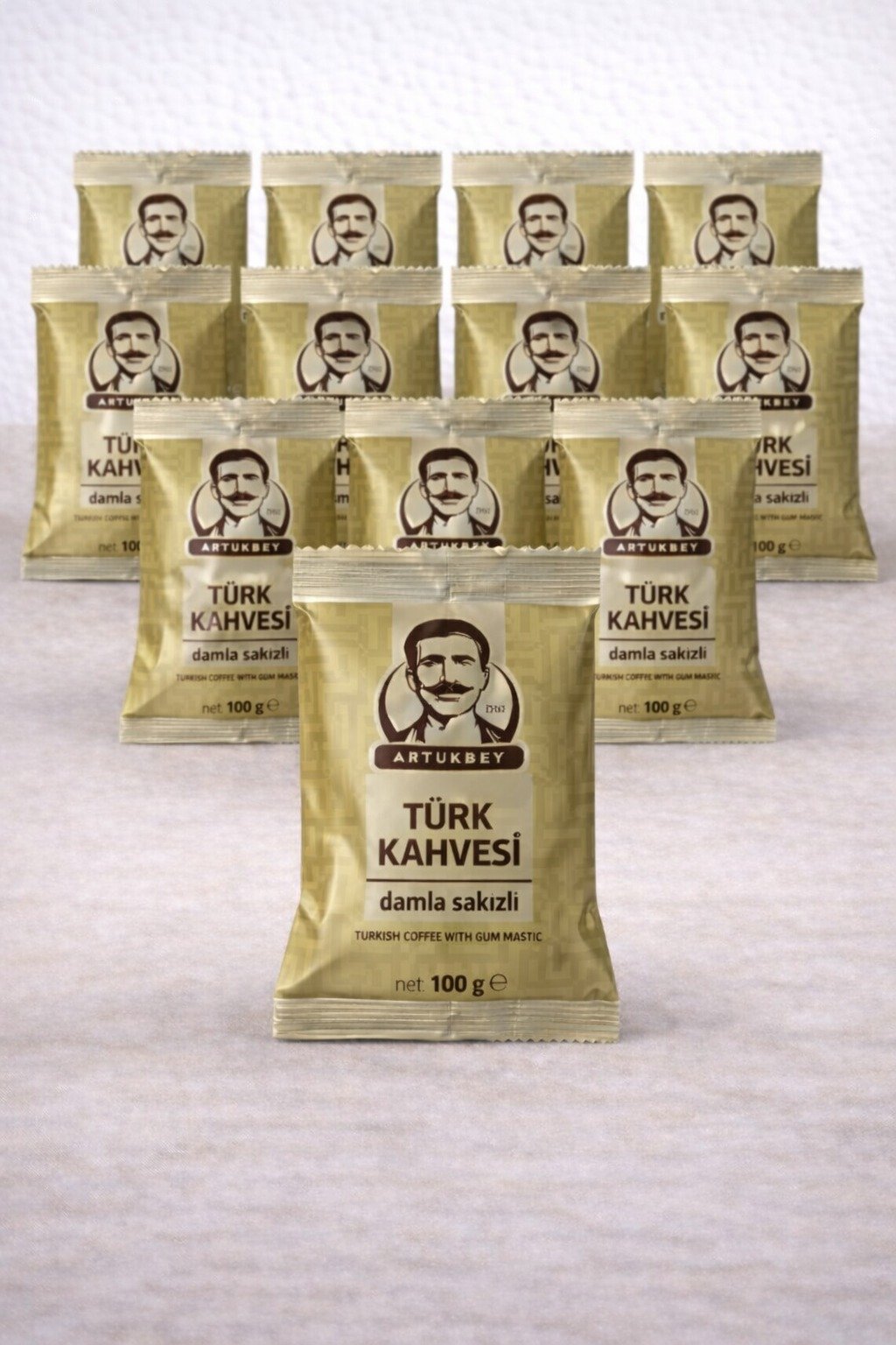 Damla Sakızlı Türk Kahvesi Seti 100gr(12li)