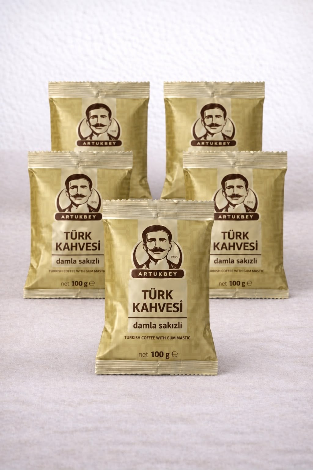 Damla Sakızlı Türk Kahvesi Seti 100gr(5'li)
